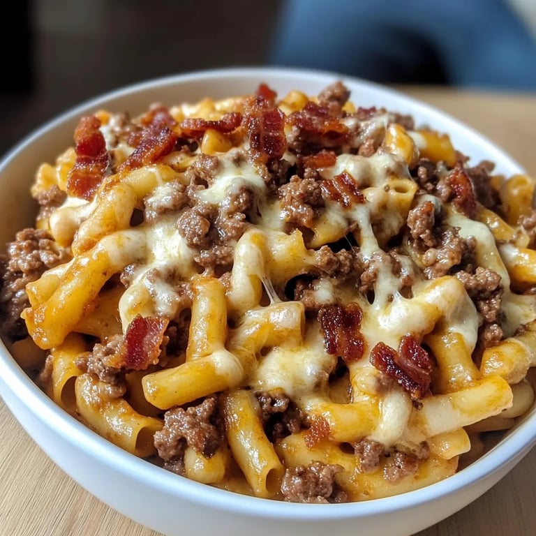 Loaded Bacon Cheeseburger Pasta: An Incredible Ultimate Recipe