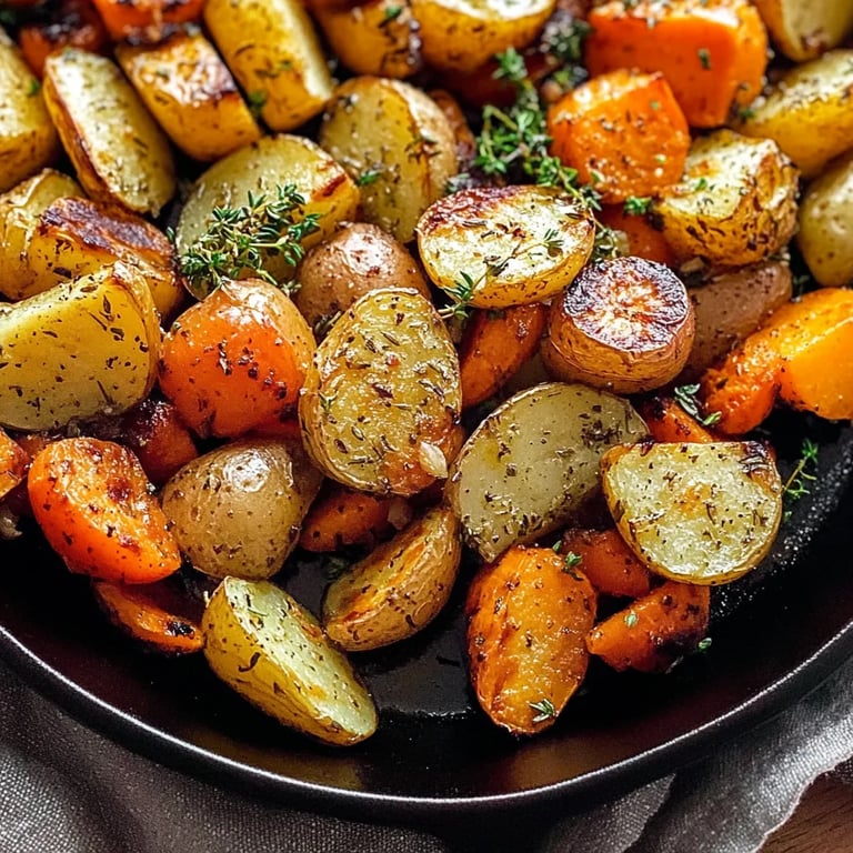 Garlic Herb Roasted Potatoes, Carrots, and Zucchini: An Amazing Ultimate Recipe