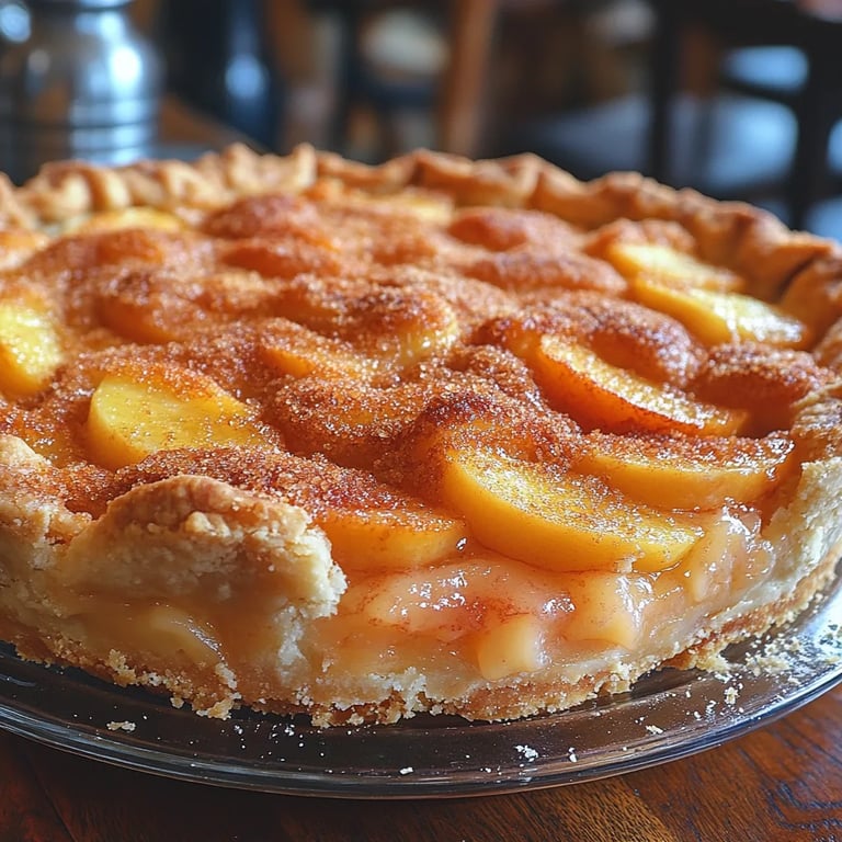 Frischer Pfirsichkuchen mit Streuseln: Ein Unglaubliches Ultimatives Rezept für 10 Personen