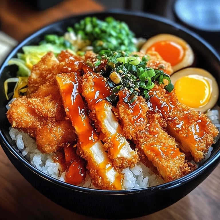 Crispy Chicken Katsu Bowls