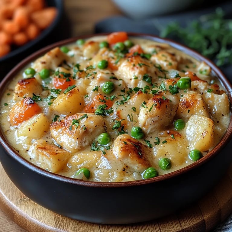Proteinreiche Hähnchen-Pot-Pie: Ein Unglaubliches Ultimatives Rezept für Genuss