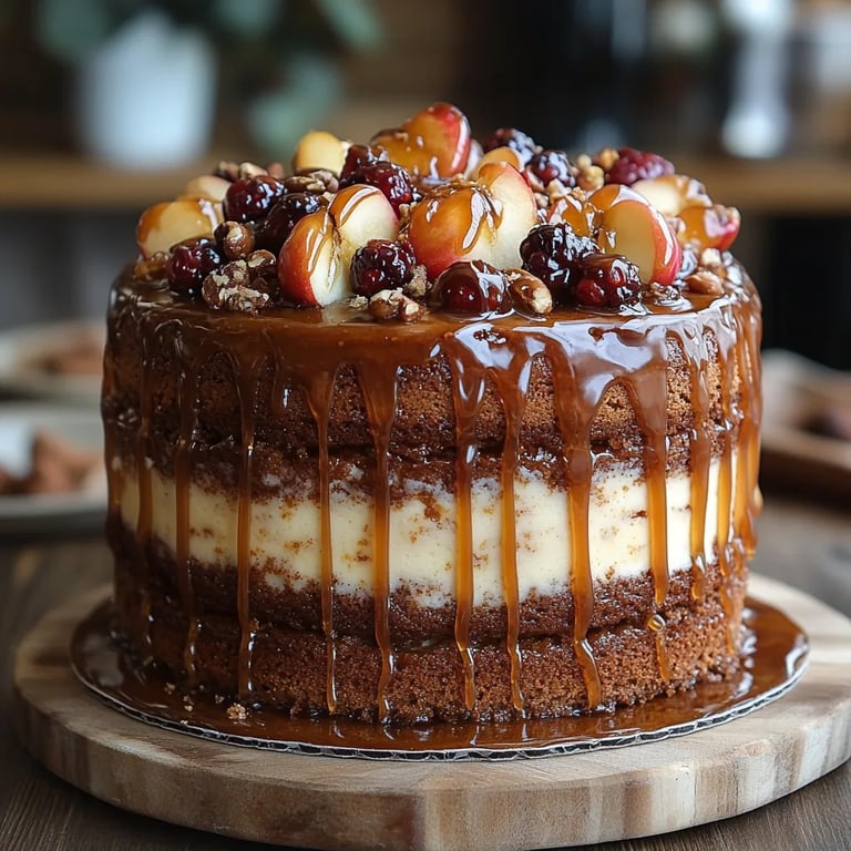 Apple Spice Cake with Caramel Drizzle: An Amazing Ultimate Recipe