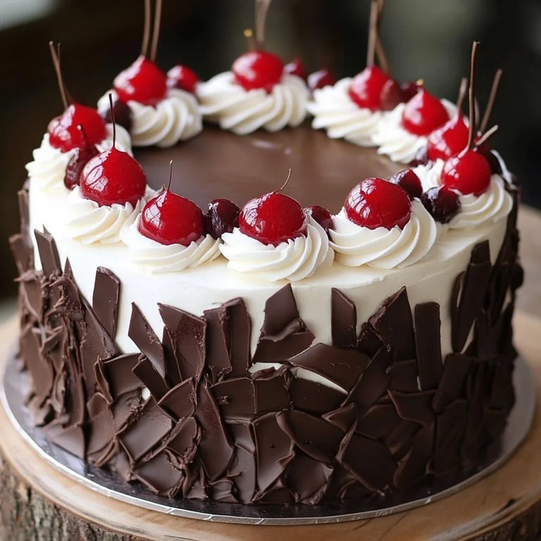 Pastel Selva Negra: Un Increíble Secreto de 7 Capas