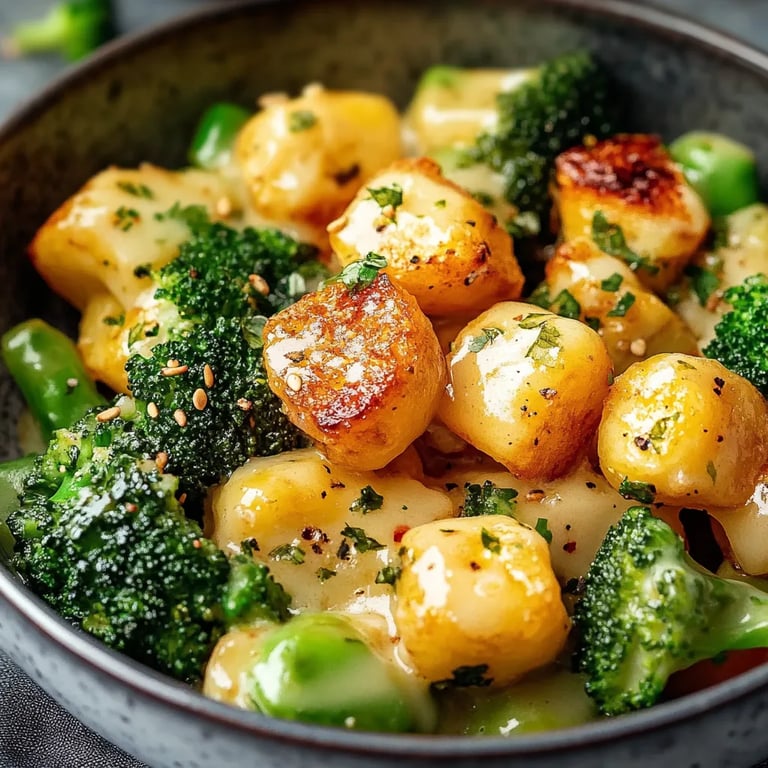 Cremige Brokkoli-Kartoffeln