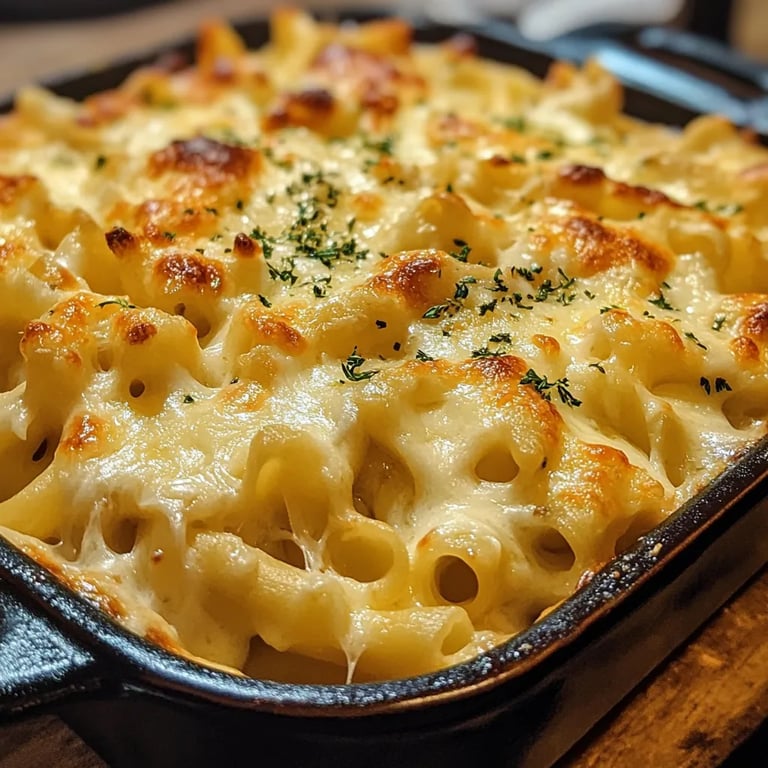 Hähnchen-Nudel-Auflauf Käse