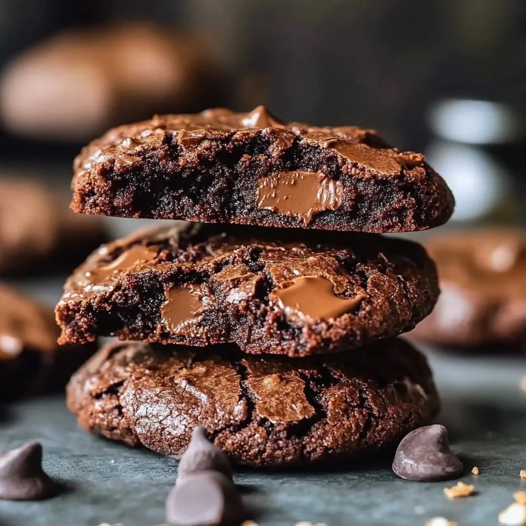 Ultimate Fudgy Brownie Cookies That Melt in Your Mouth