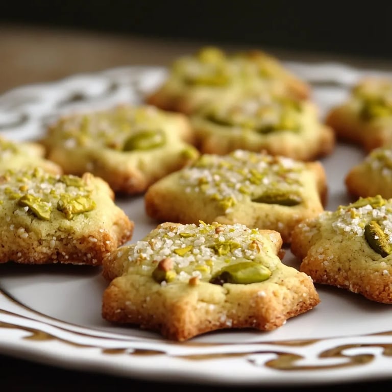 Pistazien Plätzchen