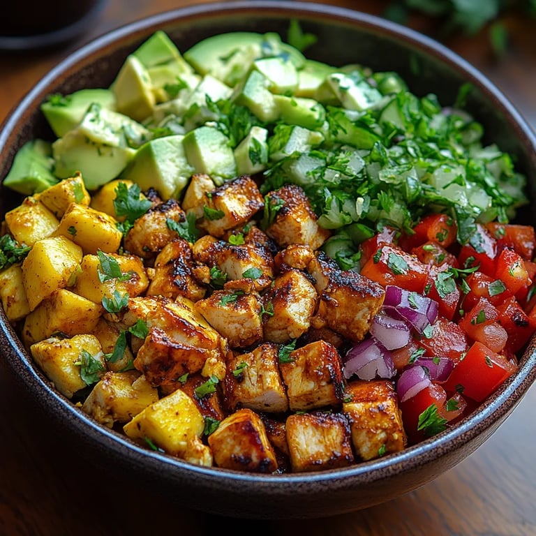Ensalada Picada de Pollo Chipotle: Una Increíble Receta Última