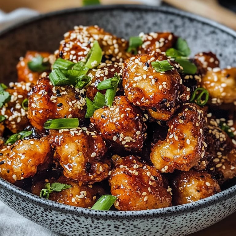 Koreanischer Gebackener Blumenkohl