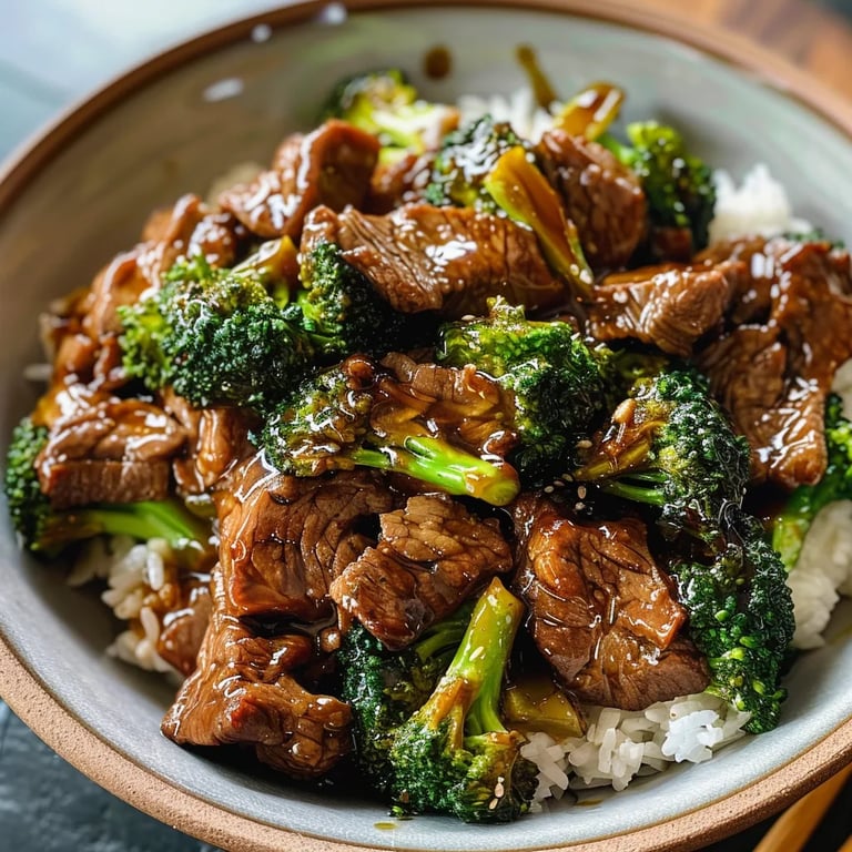 Chinese Beef and Broccoli