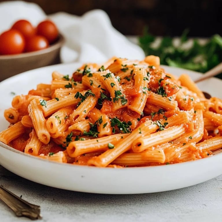 Vodka Pasta (Gluten-Free & Dairy-Free)