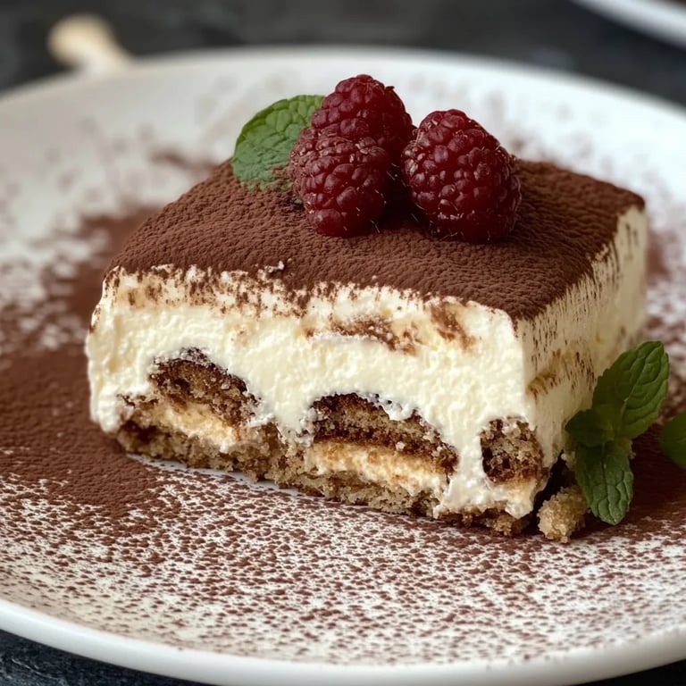 Traditionelles italienisches Tiramisu