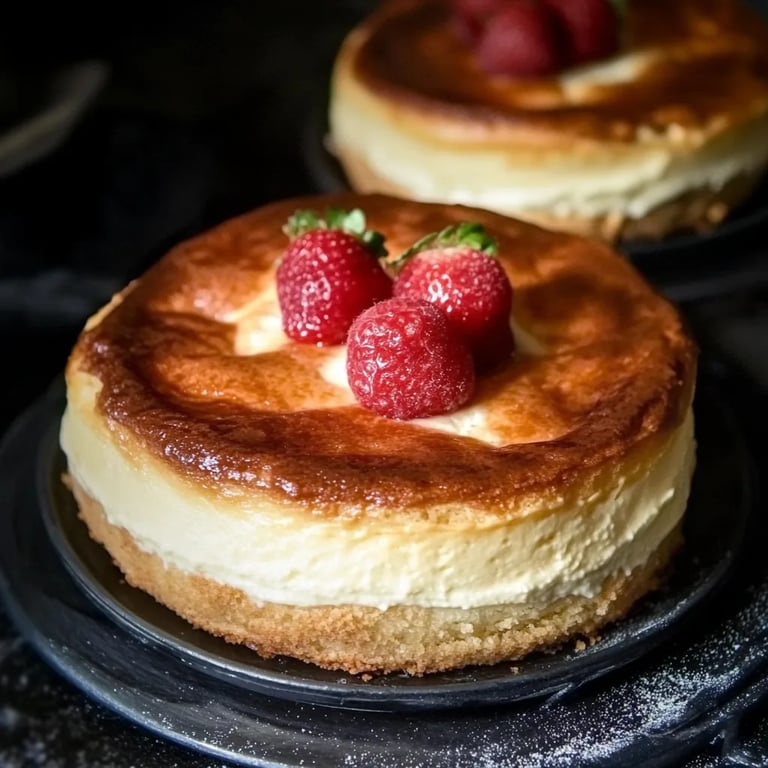 Käsekuchen ohne Boden