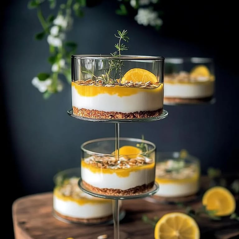 Honung Ostkaka med honung-timjan-ringling – Ett fantastiskt ultimat recept