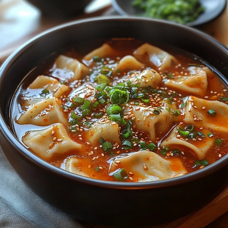 Spicy Szechuan Dumpling Soup: An Amazing Ultimate Recipe
