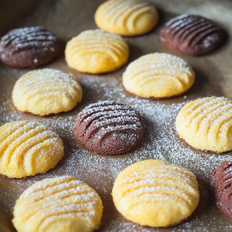 Plätzchen mit Puddingpulver