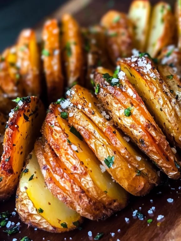 Crispy Delight: Sea Salt Mixed Chopped Potatoes