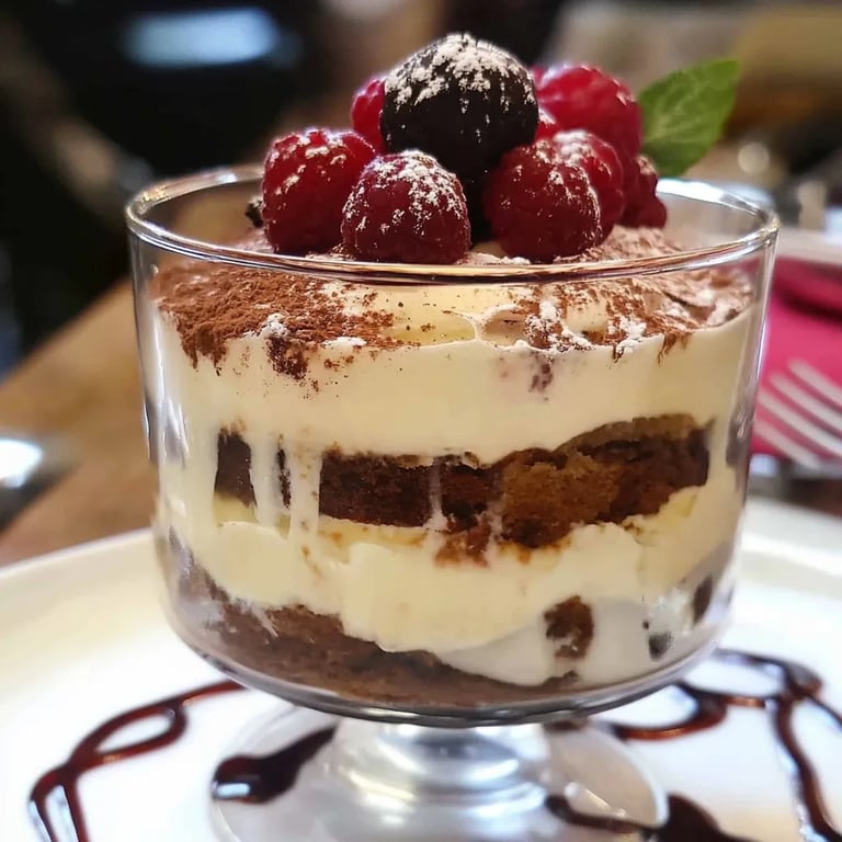 Tiramisú de Chocotone