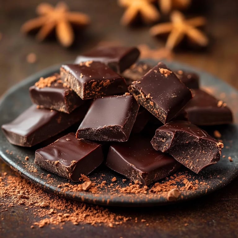 Saftiges Schoko-Gewürz-Konfekt