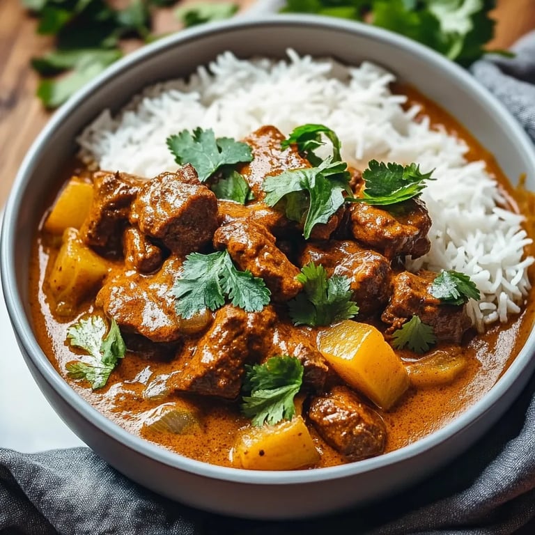 Slow Cooker Beef Coconut Curry