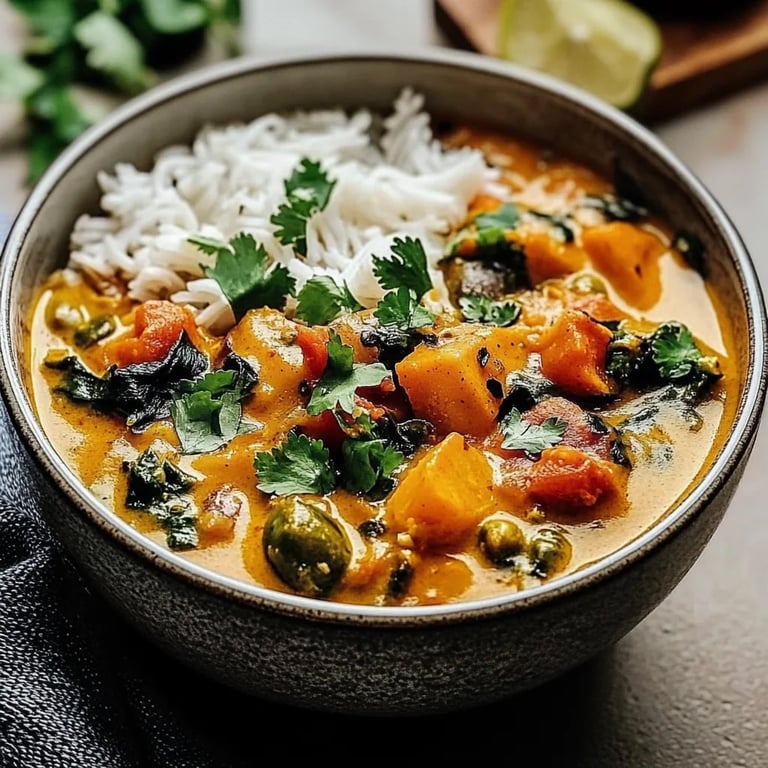 Indisches Kürbis-Curry