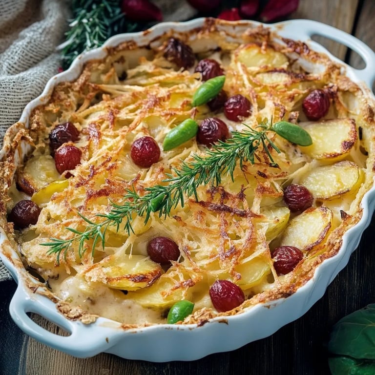 Rosenkohl mit Kartoffelkruste