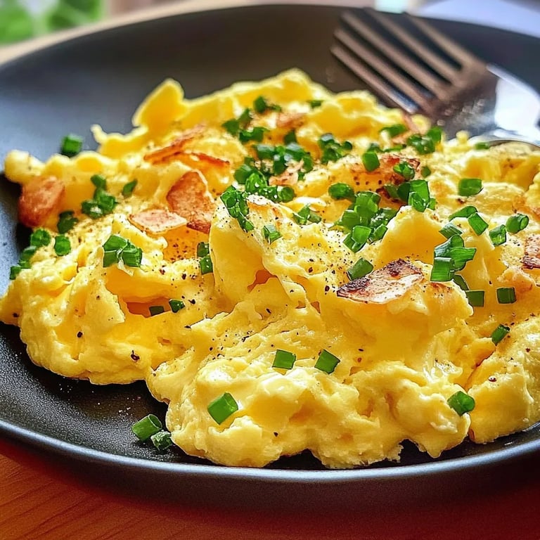 Das beste super fluffige Rührei: Ein Unglaubliches 5-Minuten Rezept