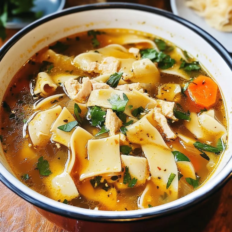 Literally the Best Chicken Noodle Soup