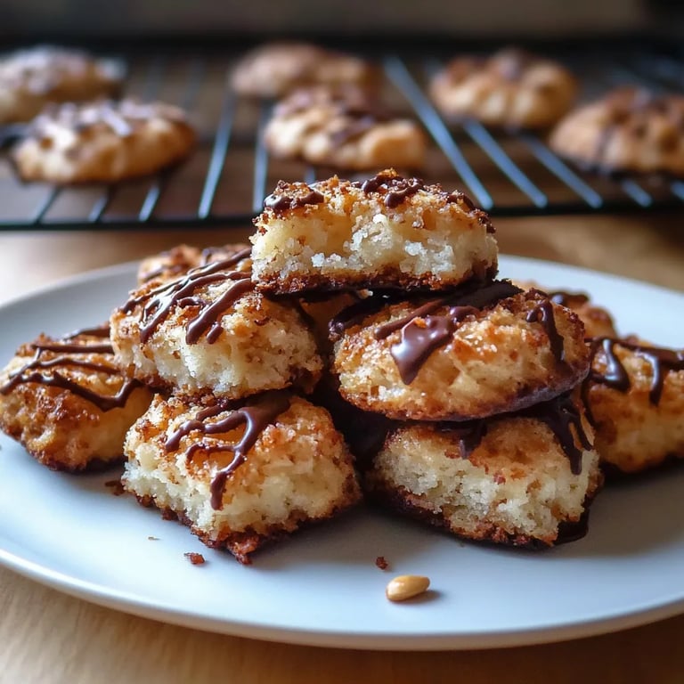 Kokosmakronen mit Quark
