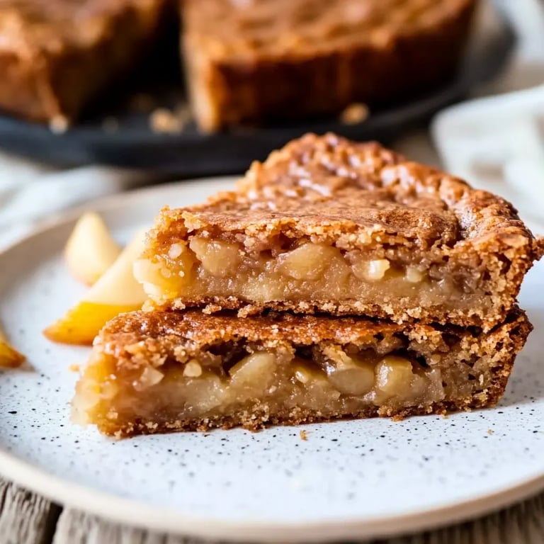 Gesunde Frühstücks-Apfel-Torte