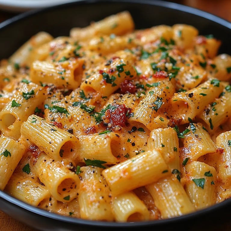 Vegane cremige Pasta mit getrockneten Tomaten: Ein Unglaublich Essenzielles Rezept für 4 Personen