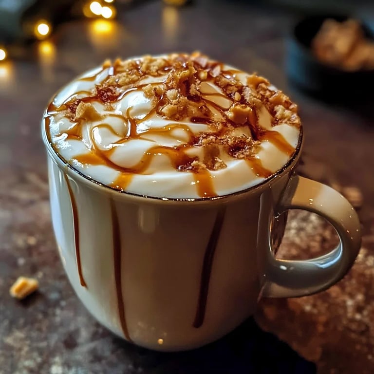 Salted Caramel Brûlée Latte