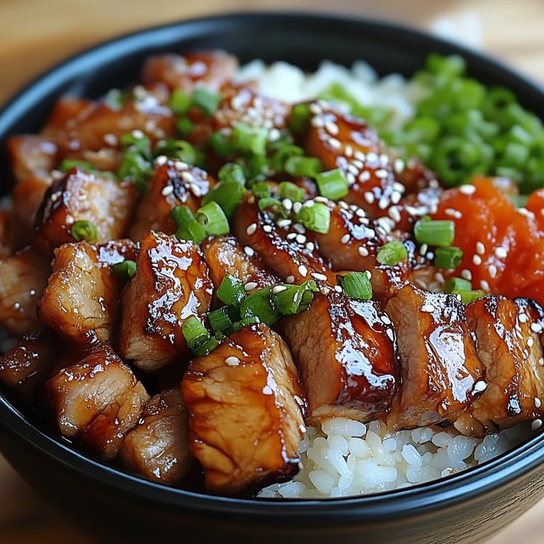 Honey Garlic Pork Rice Bowl: An Incredible 7-Step Recipe