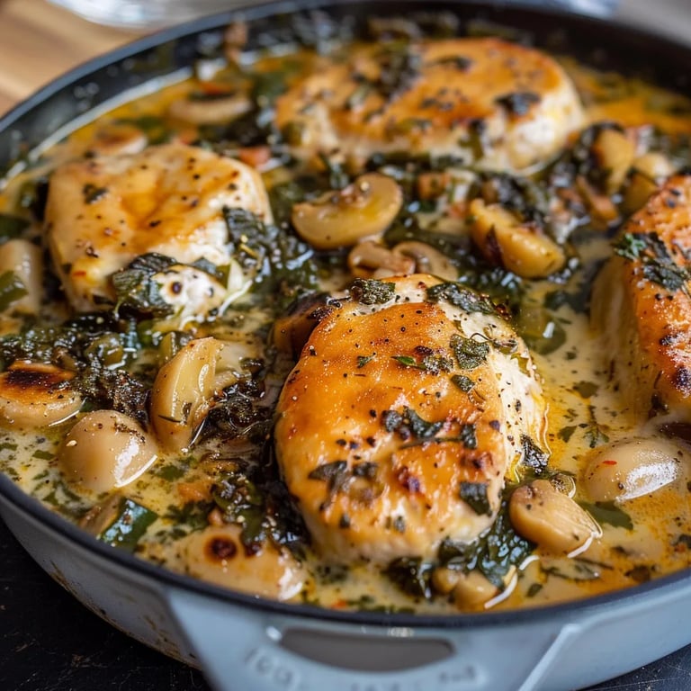 Toskanischer Bohneneintopf mit Grünkohl