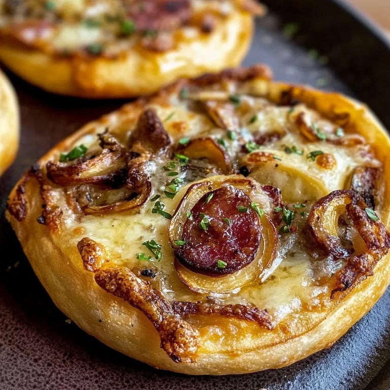 Flammkuchen-Schnecken