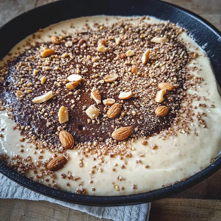 Saftiger Nuss Joghurt Blechkuchen