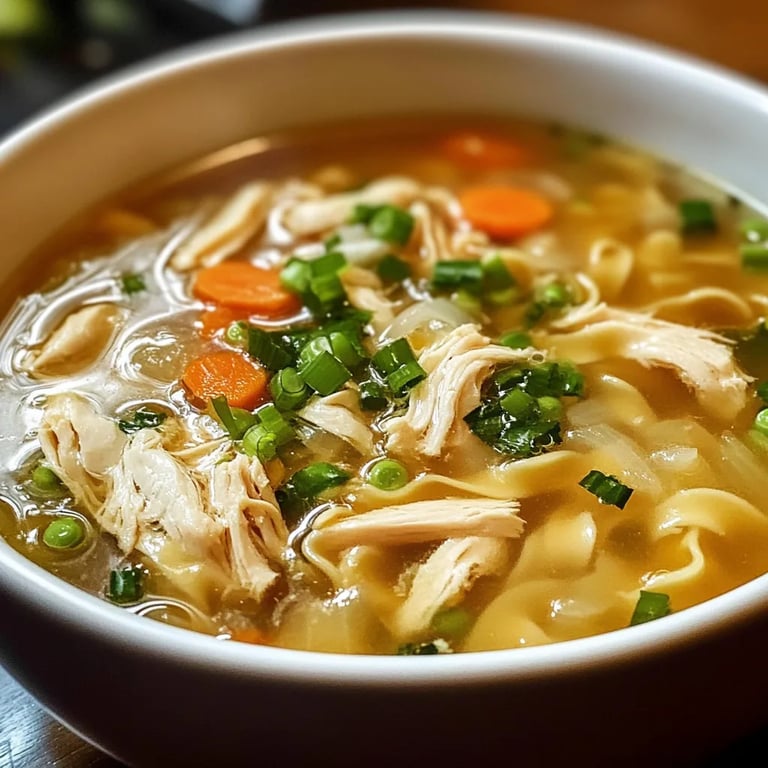 Flu-Fighting Chicken Noodle Soup