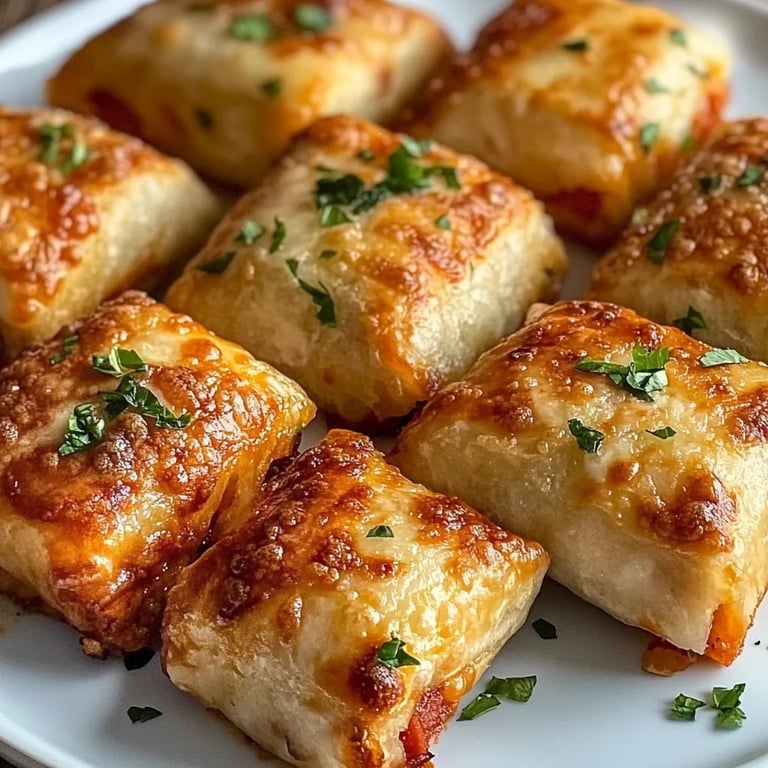 Crispy Air Fryer Pizza Rolls