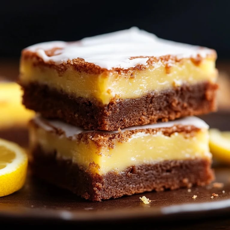 Best Lemon Brownies Recipe