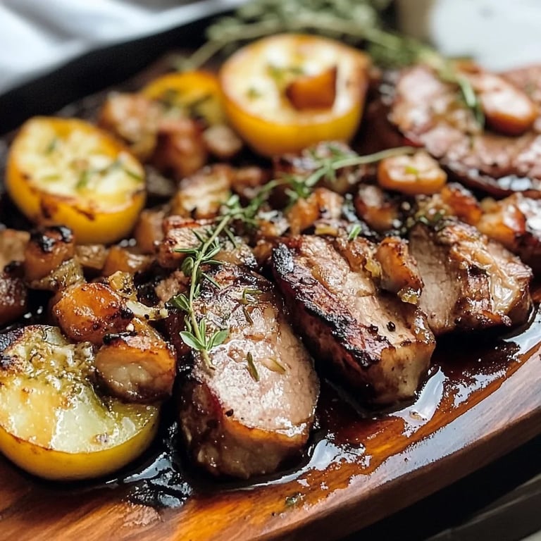Filé de Porco com Maçãs: Uma Receita Incrível e Essencial