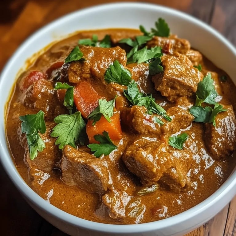 Slow Cooker Beef Coconut Curry