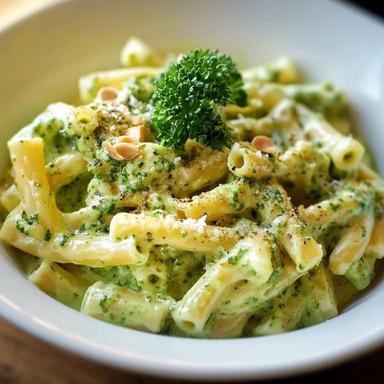 Cremige Nudeln mit Brokkoli