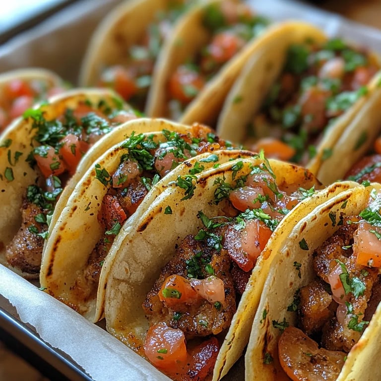 Tacos Crujientes al Horno: Una Increíble Receta Secreta