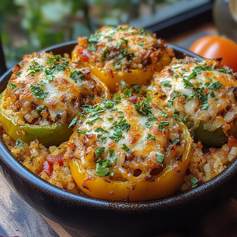 Gefüllte Paprika aus dem Slow Cooker: Ein Unglaublich Einfaches Ultimatives Rezept