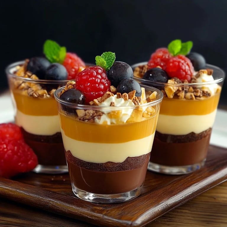 Bueno Dessert im Glas