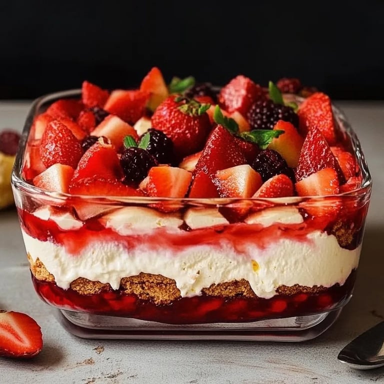 Erdbeer-Tiramisu