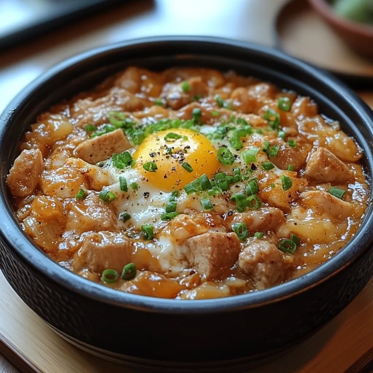 Ein-Topf-Oyakodon: Ein Unglaubliches Ultimatives Rezept für 4 Personen