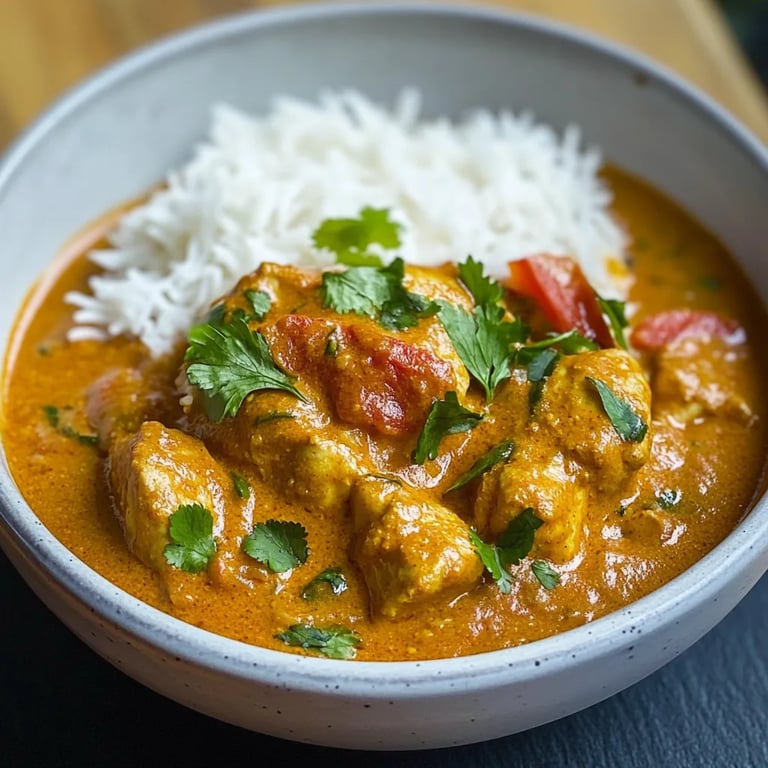 Indisches Hähnchen Curry