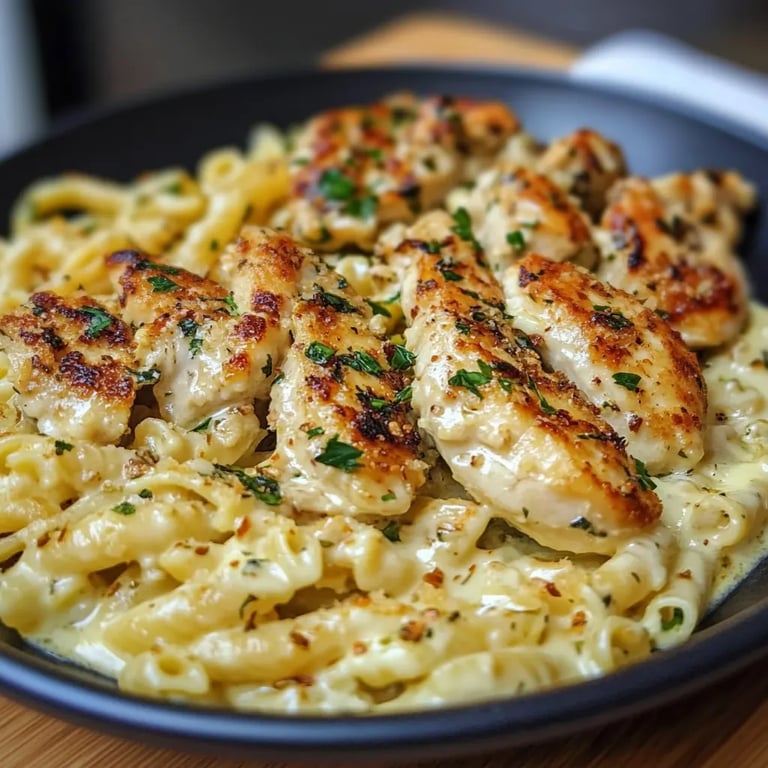 Creamy Garlic Parmesan Chicken Pasta: An Incredible 7-Step Recipe