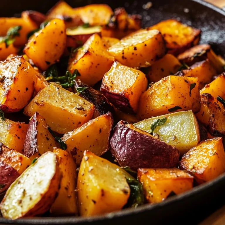 Geröstetes Wurzelgemüse